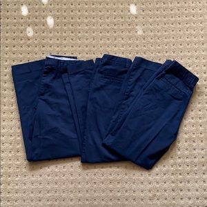 3 Navy Dennis Pants